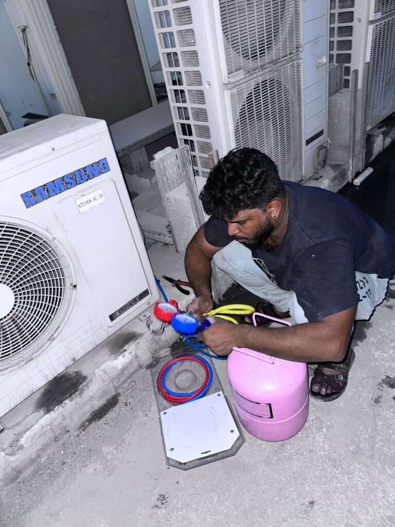 Umair Technical AC Repair Service offers fast and emergency AC repair in International City, Dubai. We fix leaking units, broken compressors, and wiring issues across all clusters. Call +971 56 562 5211 for 24/7 support.
